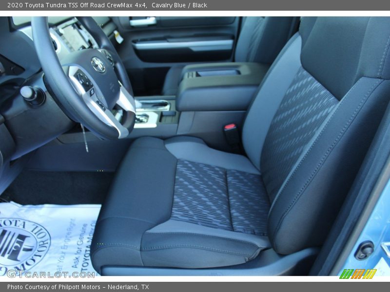 Cavalry Blue / Black 2020 Toyota Tundra TSS Off Road CrewMax 4x4