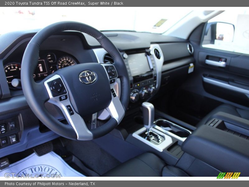 Super White / Black 2020 Toyota Tundra TSS Off Road CrewMax