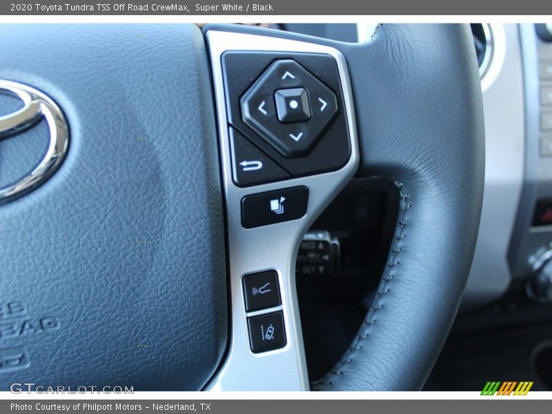 Super White / Black 2020 Toyota Tundra TSS Off Road CrewMax
