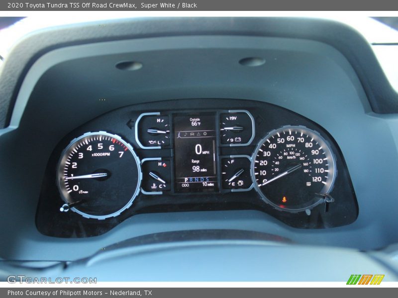 Super White / Black 2020 Toyota Tundra TSS Off Road CrewMax