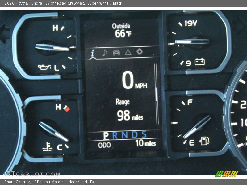 Super White / Black 2020 Toyota Tundra TSS Off Road CrewMax