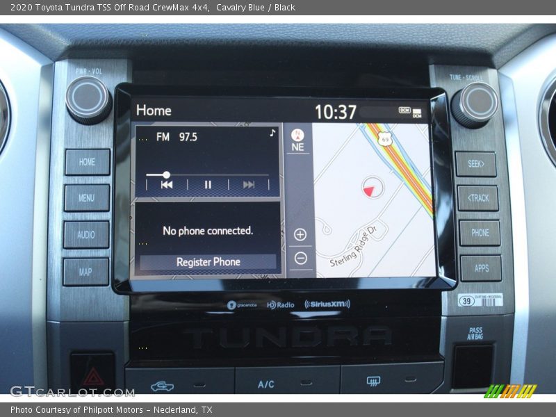 Cavalry Blue / Black 2020 Toyota Tundra TSS Off Road CrewMax 4x4