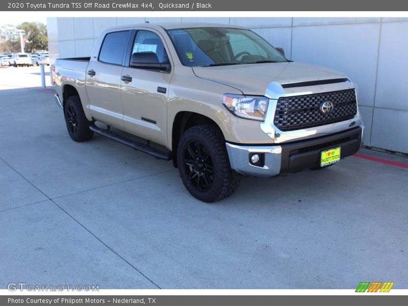 Quicksand / Black 2020 Toyota Tundra TSS Off Road CrewMax 4x4