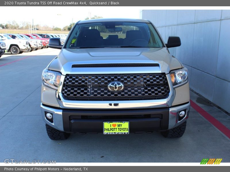Quicksand / Black 2020 Toyota Tundra TSS Off Road CrewMax 4x4