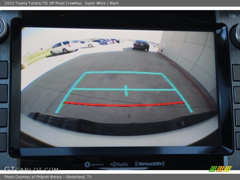 Super White / Black 2020 Toyota Tundra TSS Off Road CrewMax