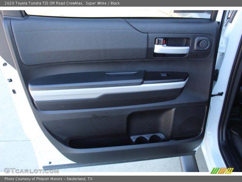 Super White / Black 2020 Toyota Tundra TSS Off Road CrewMax
