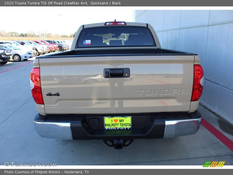 Quicksand / Black 2020 Toyota Tundra TSS Off Road CrewMax 4x4