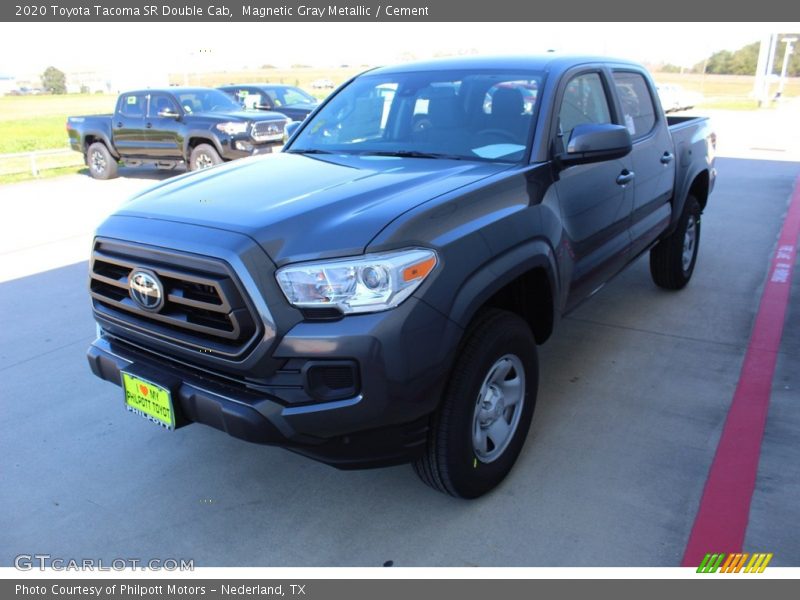 Magnetic Gray Metallic / Cement 2020 Toyota Tacoma SR Double Cab