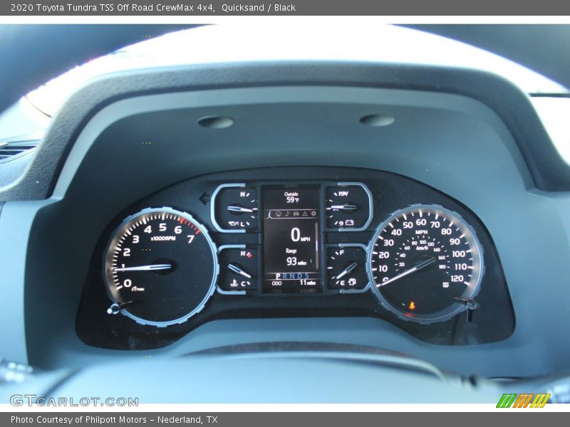 Quicksand / Black 2020 Toyota Tundra TSS Off Road CrewMax 4x4