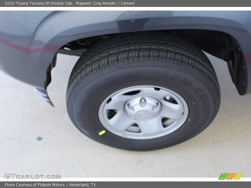 Magnetic Gray Metallic / Cement 2020 Toyota Tacoma SR Double Cab