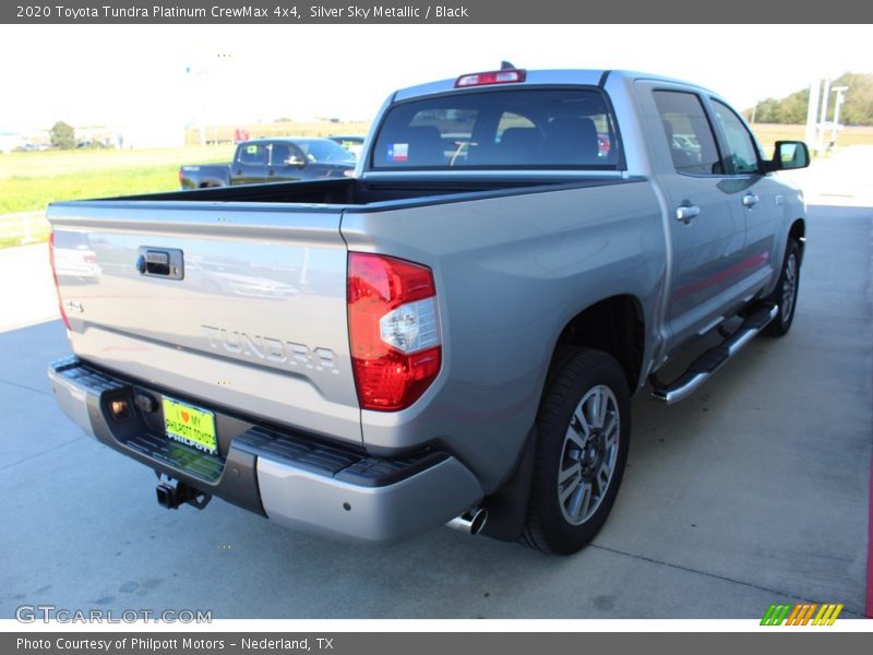 Silver Sky Metallic / Black 2020 Toyota Tundra Platinum CrewMax 4x4