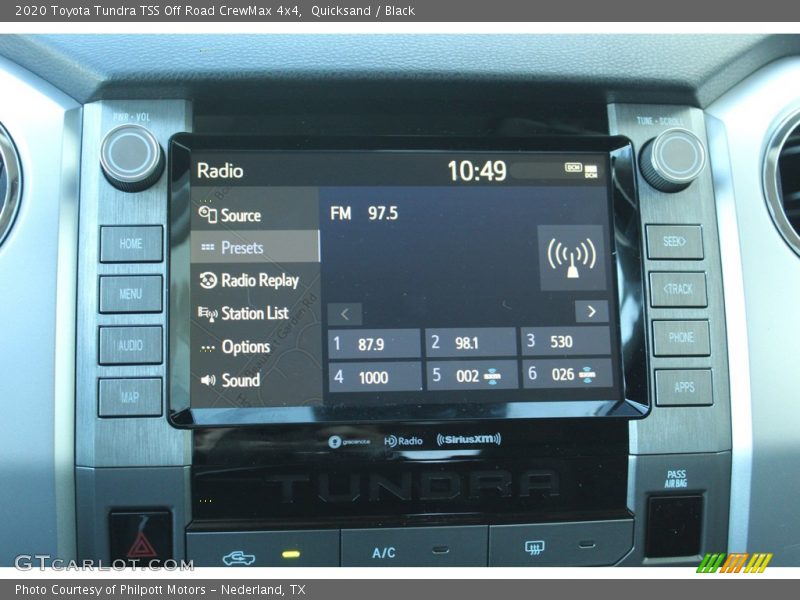 Quicksand / Black 2020 Toyota Tundra TSS Off Road CrewMax 4x4