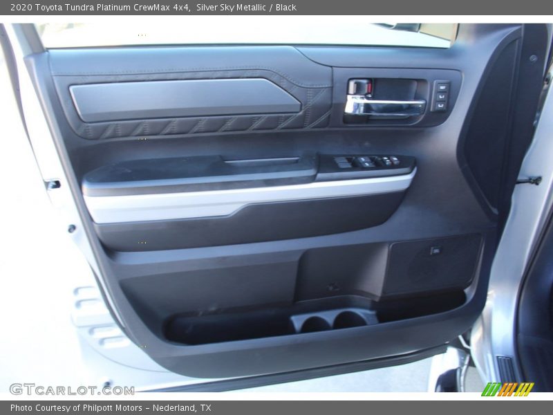 Silver Sky Metallic / Black 2020 Toyota Tundra Platinum CrewMax 4x4