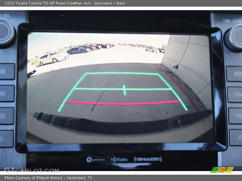 Quicksand / Black 2020 Toyota Tundra TSS Off Road CrewMax 4x4