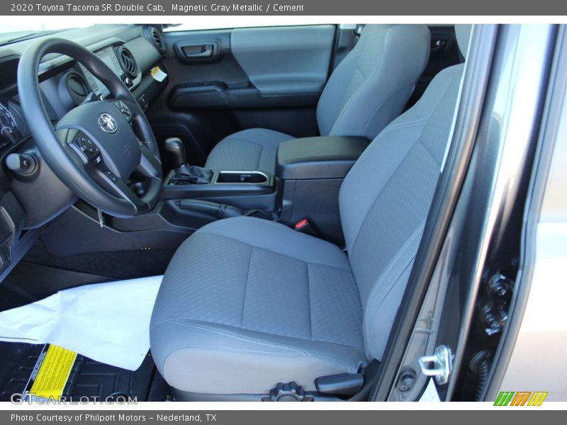Magnetic Gray Metallic / Cement 2020 Toyota Tacoma SR Double Cab