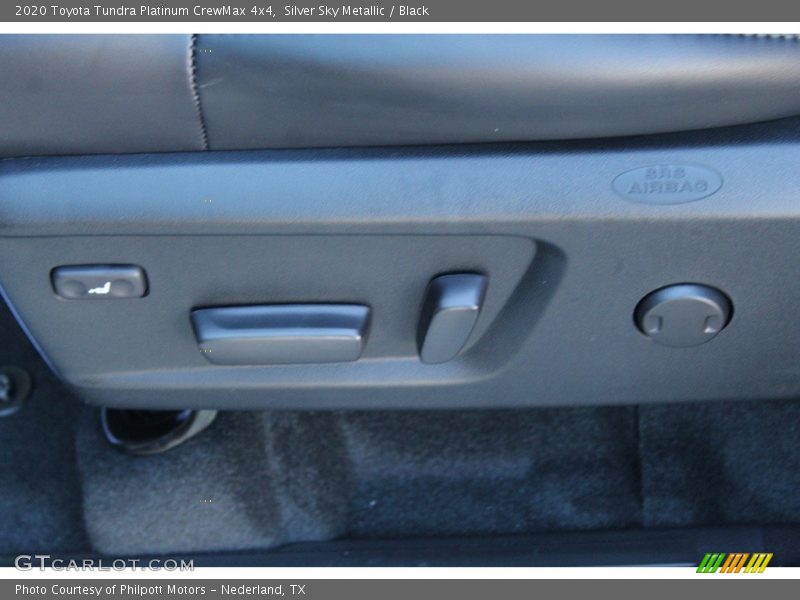 Silver Sky Metallic / Black 2020 Toyota Tundra Platinum CrewMax 4x4