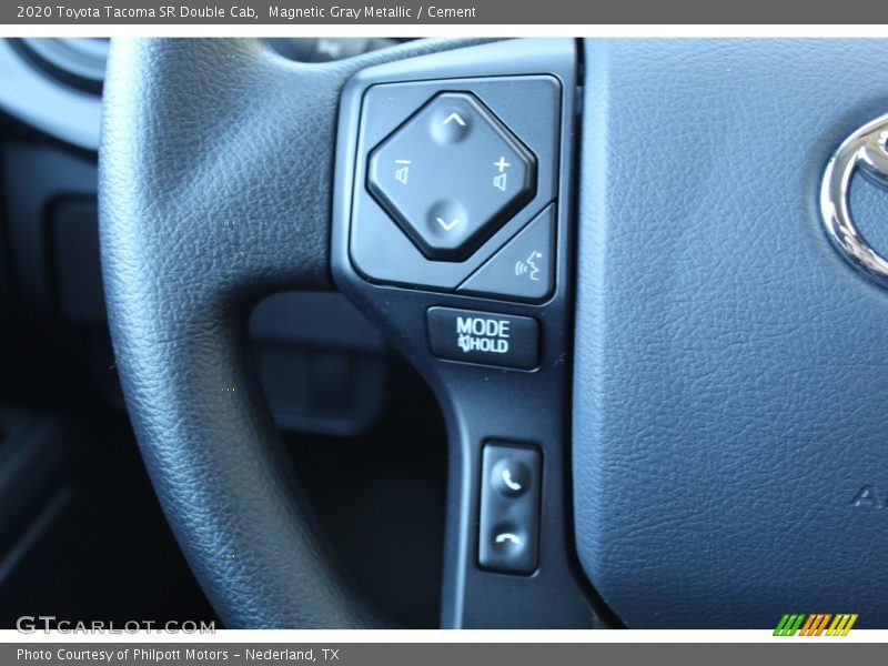 Magnetic Gray Metallic / Cement 2020 Toyota Tacoma SR Double Cab