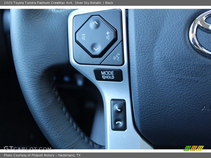 Silver Sky Metallic / Black 2020 Toyota Tundra Platinum CrewMax 4x4