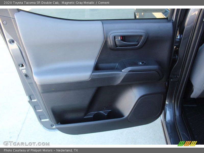 Magnetic Gray Metallic / Cement 2020 Toyota Tacoma SR Double Cab