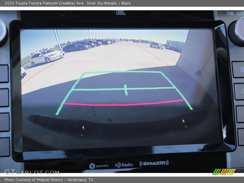Silver Sky Metallic / Black 2020 Toyota Tundra Platinum CrewMax 4x4