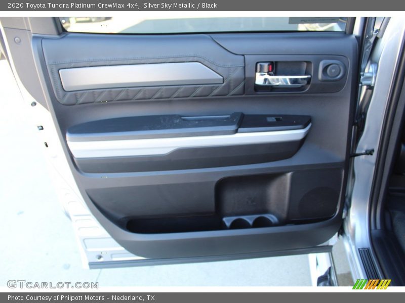 Silver Sky Metallic / Black 2020 Toyota Tundra Platinum CrewMax 4x4