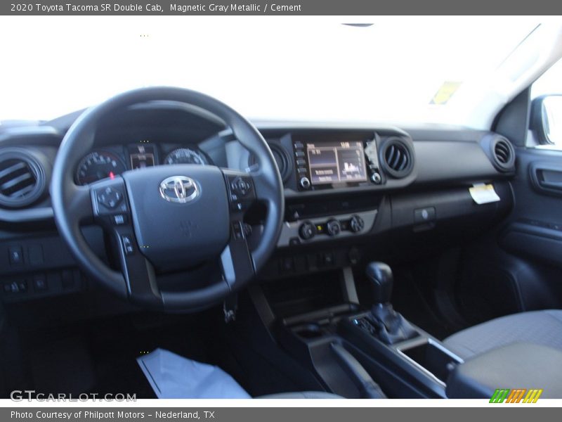 Magnetic Gray Metallic / Cement 2020 Toyota Tacoma SR Double Cab