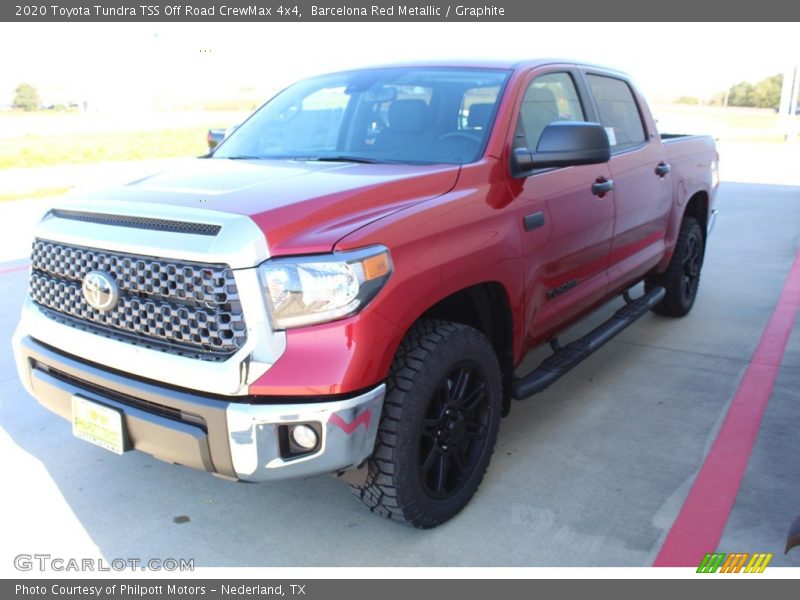 Barcelona Red Metallic / Graphite 2020 Toyota Tundra TSS Off Road CrewMax 4x4
