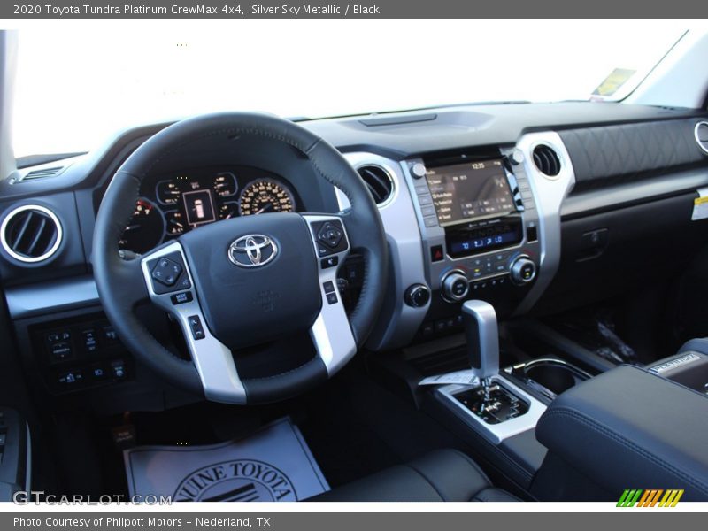 Silver Sky Metallic / Black 2020 Toyota Tundra Platinum CrewMax 4x4