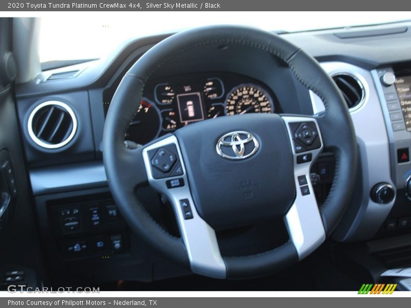 Silver Sky Metallic / Black 2020 Toyota Tundra Platinum CrewMax 4x4