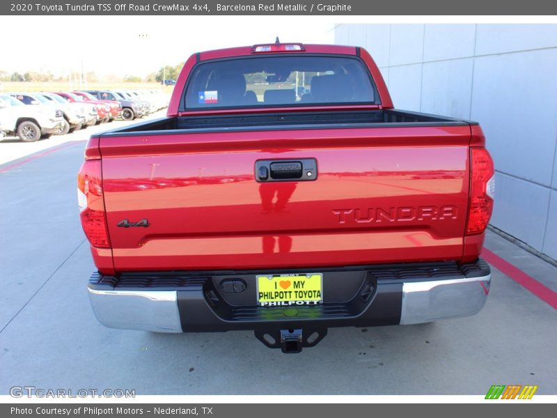 Barcelona Red Metallic / Graphite 2020 Toyota Tundra TSS Off Road CrewMax 4x4
