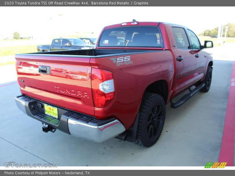 Barcelona Red Metallic / Graphite 2020 Toyota Tundra TSS Off Road CrewMax 4x4