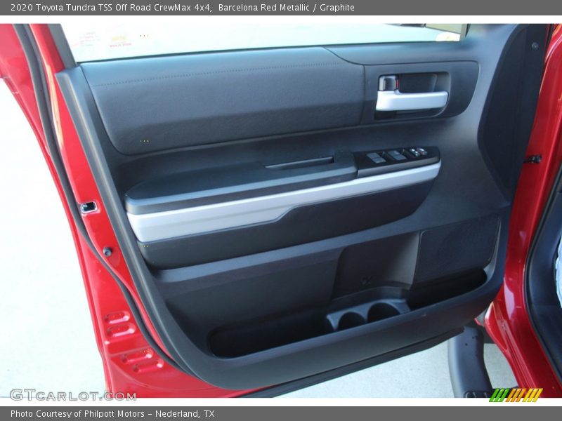 Barcelona Red Metallic / Graphite 2020 Toyota Tundra TSS Off Road CrewMax 4x4