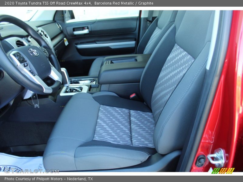 Barcelona Red Metallic / Graphite 2020 Toyota Tundra TSS Off Road CrewMax 4x4