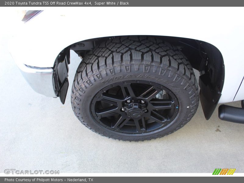 Super White / Black 2020 Toyota Tundra TSS Off Road CrewMax 4x4