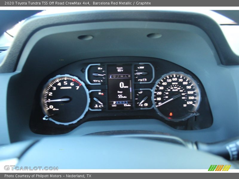Barcelona Red Metallic / Graphite 2020 Toyota Tundra TSS Off Road CrewMax 4x4
