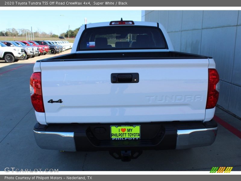 Super White / Black 2020 Toyota Tundra TSS Off Road CrewMax 4x4