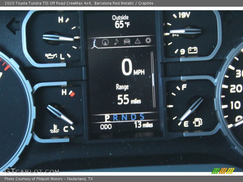 Barcelona Red Metallic / Graphite 2020 Toyota Tundra TSS Off Road CrewMax 4x4