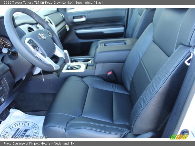 Super White / Black 2020 Toyota Tundra TSS Off Road CrewMax 4x4