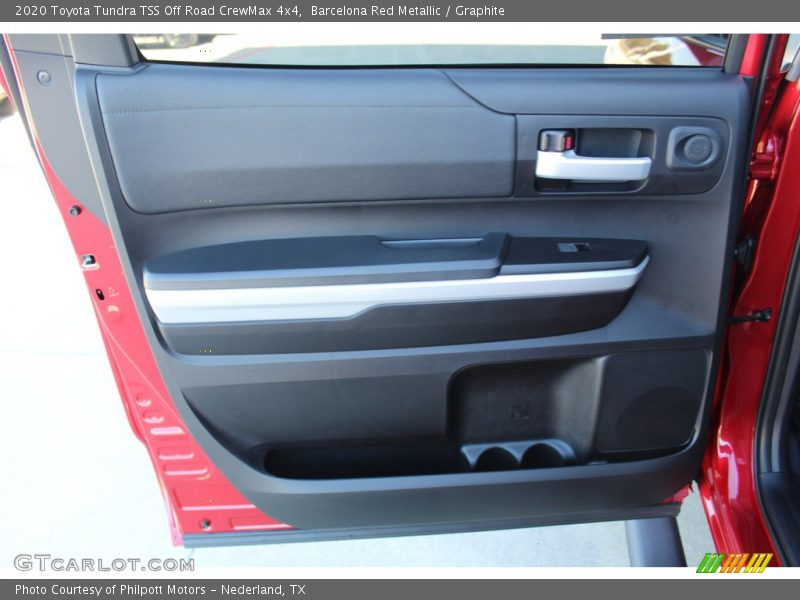 Barcelona Red Metallic / Graphite 2020 Toyota Tundra TSS Off Road CrewMax 4x4