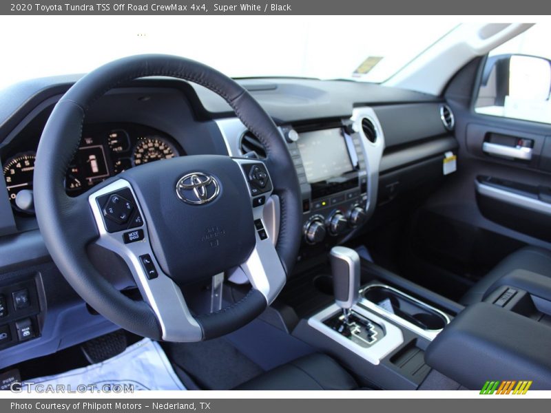 Super White / Black 2020 Toyota Tundra TSS Off Road CrewMax 4x4