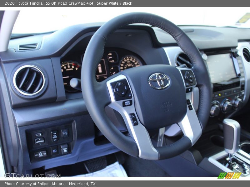 Super White / Black 2020 Toyota Tundra TSS Off Road CrewMax 4x4