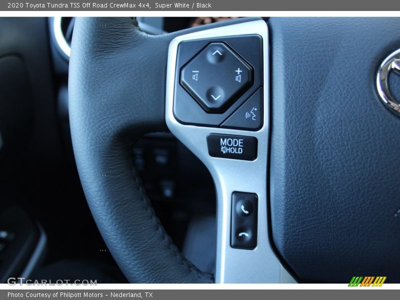 Super White / Black 2020 Toyota Tundra TSS Off Road CrewMax 4x4