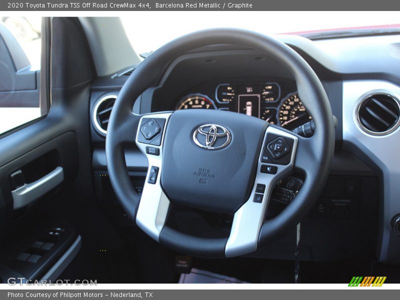 Barcelona Red Metallic / Graphite 2020 Toyota Tundra TSS Off Road CrewMax 4x4