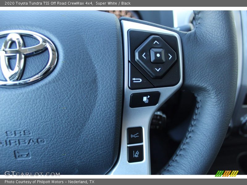 Super White / Black 2020 Toyota Tundra TSS Off Road CrewMax 4x4