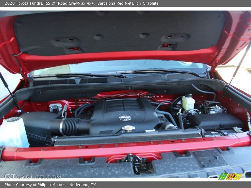 Barcelona Red Metallic / Graphite 2020 Toyota Tundra TSS Off Road CrewMax 4x4