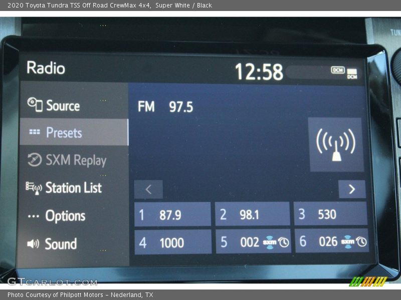 Super White / Black 2020 Toyota Tundra TSS Off Road CrewMax 4x4
