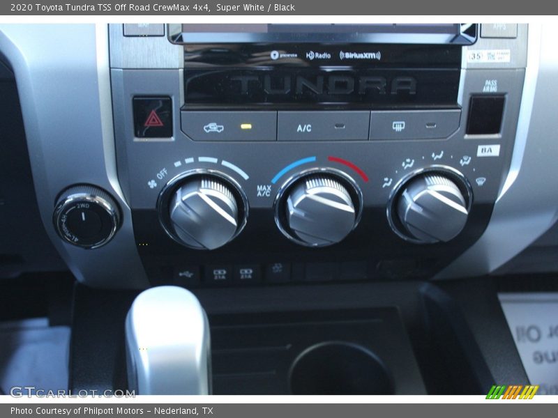 Super White / Black 2020 Toyota Tundra TSS Off Road CrewMax 4x4