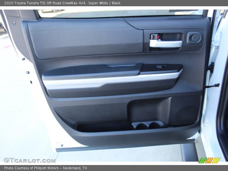 Super White / Black 2020 Toyota Tundra TSS Off Road CrewMax 4x4