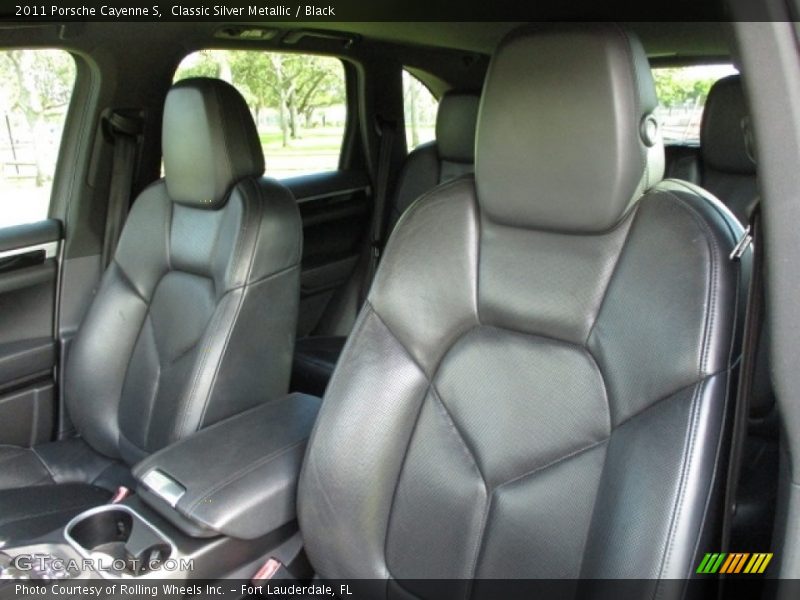 Classic Silver Metallic / Black 2011 Porsche Cayenne S