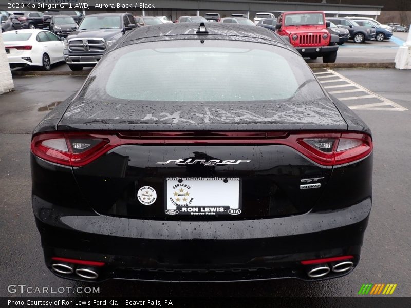 Aurora Black / Black 2020 Kia Stinger GT1 AWD